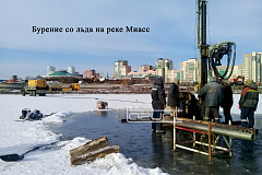 Бурение инженерно-геологических скважин малогабаритной буровой